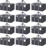 Extra Heavy Duty Large Moving Bags with Strong Zipper and Comfortable Handles
