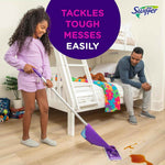 Swiffer WetJet hardwood floor cleaner spray mop pads with absorb + lock strip, 24 count