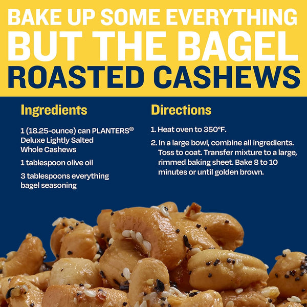Planters Deluxe Lightly Salted Cashews, 1lb 2.25oz, Kosher