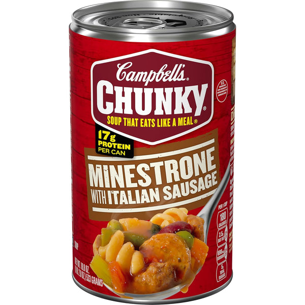 Campbell's Chunky Baked Potato with Cheddar & Bacon Bits Soup, 18.8 Oz Can