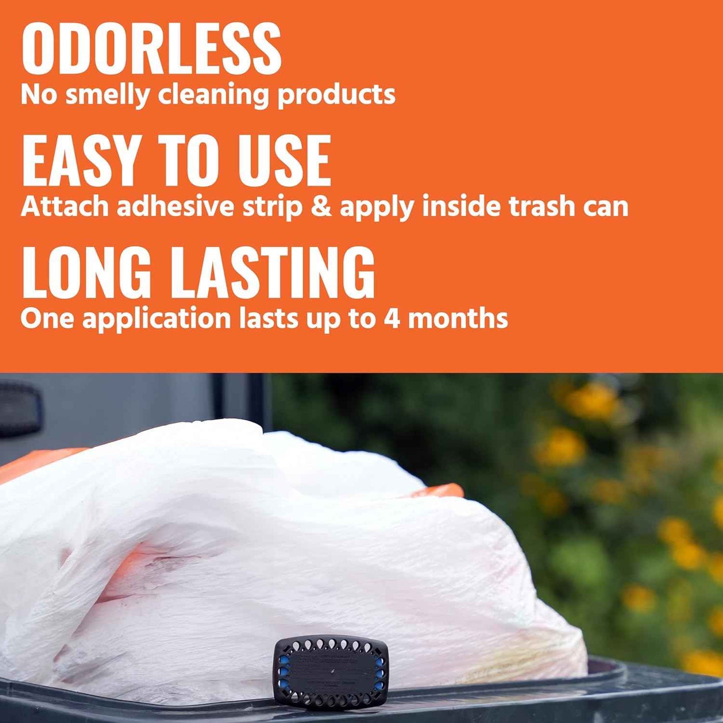 Terro T801SR Garbage Guard Trash Can Insect Killer - Kills Flies, Roach, Maggots, Beetles, and Insects in Outdoor Garbage Can (Pack of 2)