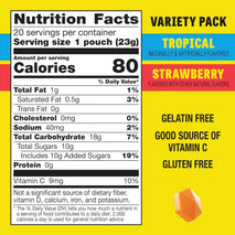 Gushers Fruit Flavored Snacks Variety Pack, 20 Ct, 16 oz