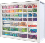 24-Drawer Plastic Storage Organizer for Small Parts and Tools