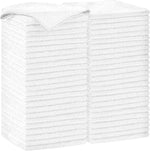 AIDEA Microfiber Cleaning Cloth-50PK, Soft Microfiber Towels for Cars, Absorbent Cleaning Rags, Lint-Free Streak-Free Wash Cloths for House, Kitchen, Window(12in.x12in)