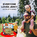 Manly Munch Box Jerky Gift Box - High Protein Beef & Turkey Jerky Variety Pack
