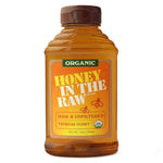 In The Raw Organic Honey, 14 oz Squeeze Bottle, Pure Raw & Unfiltered, No Additives, Gluten and BPA Free, USDA Certified