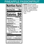 Pure Organic Layered Fruit Bars, Gluten Free, Vegan Fruit Snacks, Pineapple Passionfruit (2 Boxes, 24 Bars)