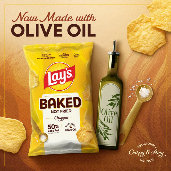 Frito-Lay Baked & Popped Mix Variety Pack, 40 single serve bags