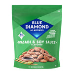 Blue Diamond Wasabi and Soy Sauce Flavored Almonds, 25 Oz Bulk Bag, Pantry Staple, GMO-Free, Kosher Certified
