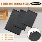 3-piece plastic cutting board set for kitchen use