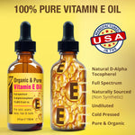 Seven Minerals ultra pure 75,000 I.U. vitamin E oil, 100% organic, full-spectrum D-Alpha tocopherol, 1 fl oz