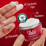 olay face moisturizer, regenerist micro-sculpting facial cream, women, 1.7 oz, anti-aging, hydration, firming skin care, hyaluronic acid, niacinamide, amino peptides