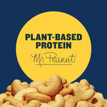 PLANTERS Deluxe Salted Whole Cashews - Plant-Based Protein, Roasted Cashew Flavor, Kosher, 1 lb 2.25oz Canister