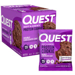 Quest Nutrition Chocolate Chip Protein Cookies, 15g Protein, 12 Count