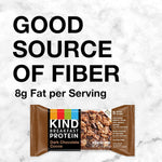 kind breakfast protein bars, dark chocolate cocoa, gluten free, healthy 8g protein snacks, 6 count boxes
