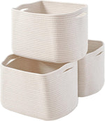 Storage Baskets for Organizing Shelves and Baby Nursery