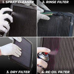 K&N Engineering FLTR CARE SERVICE KIT for oiled K&N air filters, restores performance and efficiency