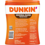 Dunkin' Donuts Original Blend Medium Roast Ground Coffee - 30 oz Canister