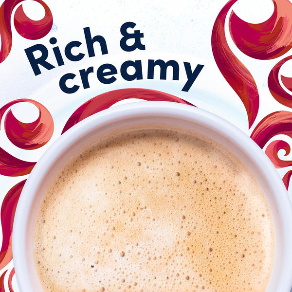 Gevalia Frothy Artificially Flavored Cappuccino Espresso Style K-Cup Pods & Froth Packets Kit, 6ct, Compatible with Keurig Brewers