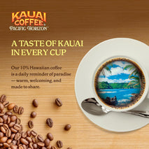 Kauai Coffee K-Cup Pods for Keurig Brewers, Arabica Coffee, Medium Roast, Vanilla Beans with Toasted Macadamia Nuts