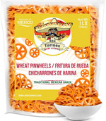 Mexican Wheat Wheel Pasta Snacks by Turinos 1LB
