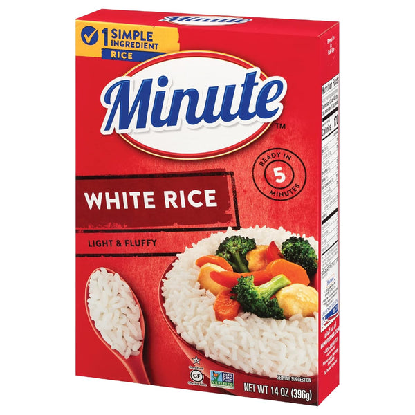 Minute Instant White Rice, 72-Ounce Box, Light and Fluffy, Gluten-Free, Non-GMO, Quick Dinner Meals