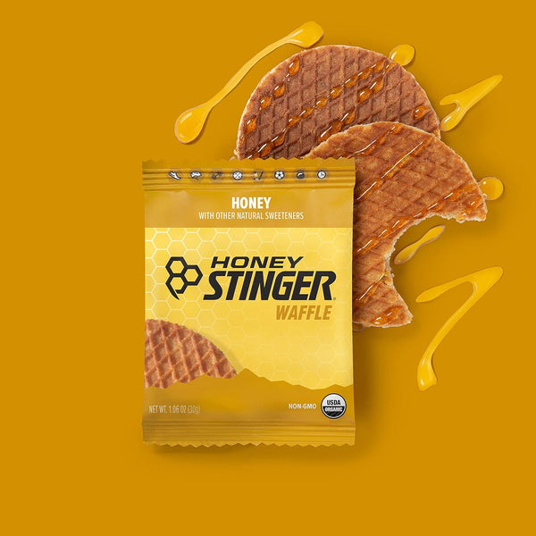 Organic Honey Waffle Energy Stroopwafel for Exercise and Performance
