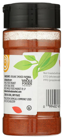 365 by Whole Foods Market Smoked Paprika, 1.87 Ounce, Premium Ground Spice, Rich Smoky Flavor