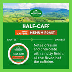 Green Mountain Coffee Roasters Half Caff Keurig K-Cup Pods 32 Count Medium Roast