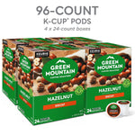 Green Mountain Coffee Roasters Hazelnut Decaf Single-Serve Keurig K-Cup Pods Flavored Light Roast Coffee
