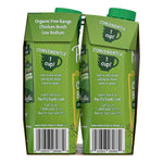 Pacific Foods Organic Low Sodium Chicken Broth 8 Ounce 4 Pack No Artificial Preservatives