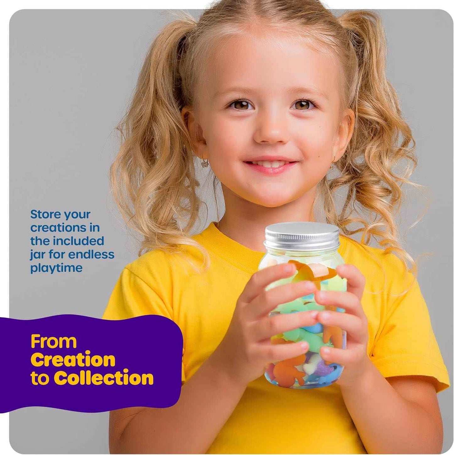 Dan&Darci Aqua Fairy Water Gel Kit for Kids - Magic Elf Toy Kits - Waters Pets - DIY Squishy Maker Set - Craft for Kids - Make Your Own Squishies Toys Crafts for Boys & Girls