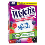 Welch's Fruit Snacks, Mixed Fruit, 40-count, 0.8 oz individual bags