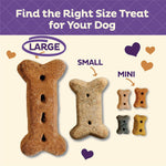 Old Mother Hubbard Natural Peanut Butter Dog Biscuits, Large Size, Training Treats, 6-Pound Box