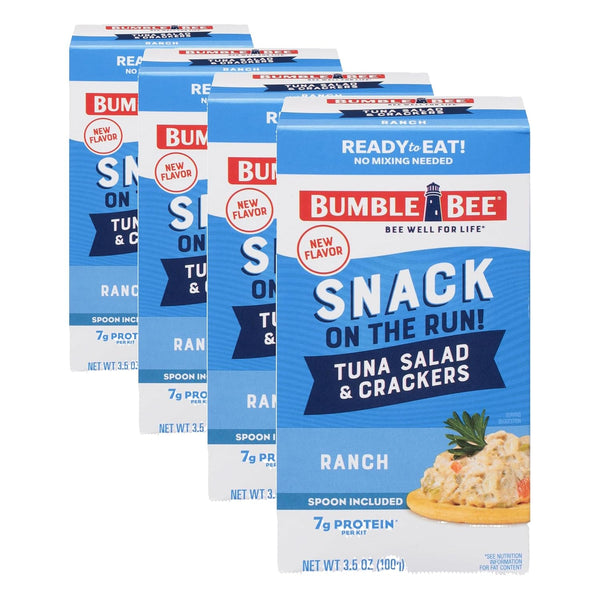 Bumble Bee Snack On The Run! Protein Pack with Tuna Salad and Crackers