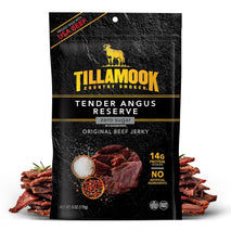 Tillamook Country Smoker Tender Angus Reserve Original Beef Jerky 6 oz