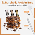 Barebells Protein Bar Variety Pack with Reusable Cup and Straw