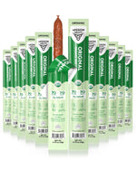 Organic Beef Sticks - Grass Fed, Zero Sugar, Non-GMO, Individually Wrapped Meat Snacks