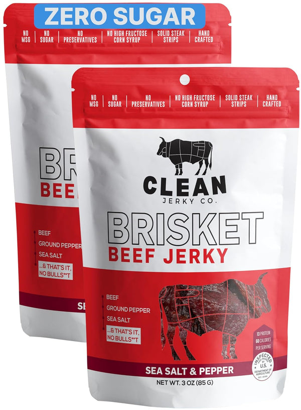 Old Fashioned Dry Zero Sugar Beef Jerky Made with 100% Beef
