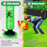 Marwan Sports 5-in-1 Inflatable Punching Bag for Kids – 63" Karate Toy Set with Boxing Gloves, Durable Fast Rebound, Active Play, Stress Relief Christmas/Birthday Gift for Boys & Girls Ages 4-12