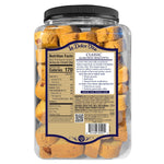 La Dolce Vita Classic Almond Italian Biscotti Cookie Snacks with Whole Almonds, 40 oz. Jar, 30 Servings (Pack of 1)