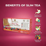 Hyleys Slim Tea 42 Ct Assorted Herbal Supplement Tea Bags