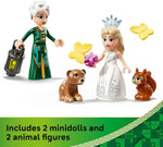 LEGO Wicked Glinda's Wedding Day Building Toy - Pretend Playset with 2 Minidolls, 2 Animal Toy Figures, & 2 Poseable Butterflies - Building Blocks for Kids, Ages 8+ - Gift for Girls & Boys - 75688