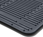 OXO Good Grips Aluminum Fold Flat Dish Drying Rack for Kitchen Counter
