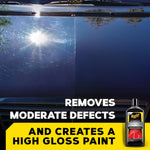 Meguiar's Ultimate Compound, 15.2 Oz, Pro-Grade Car Scratch Remover for Paint Correction and Polishing