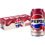 Pepsi Cola Soda, Wild Cherry, 12 Fl Oz Cans (Pack of 12)