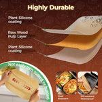 305 Pcs Air Fryer Liners for Bella Slim | Ninja DZ201 | Cosori Dual Air Fryer, Non Stick Rectangle Air Fryer Liners Disposable, Dual Airfryer Liners Parchment Paper Sheets