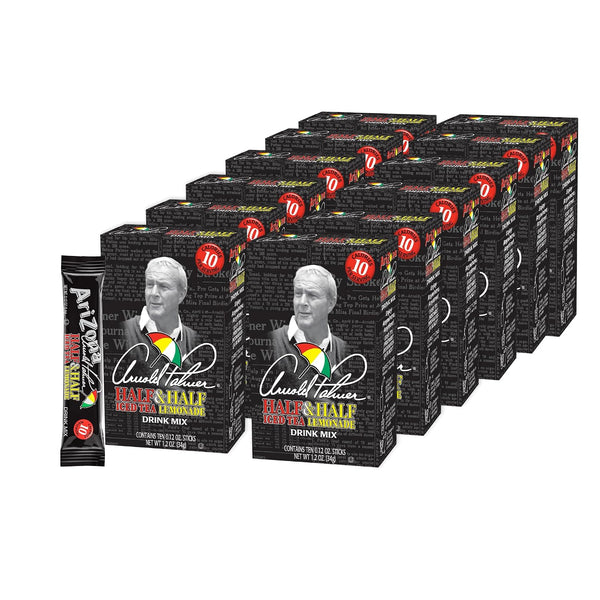AriZona Green Tea On-the-Go Powder Drink Mix 0.07oz 10ct Box (12 Pack)