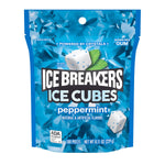 ICE BREAKERS Peppermint Sugar Free Chewing Gum 8.11 oz, 100 pieces in a resealable pouch