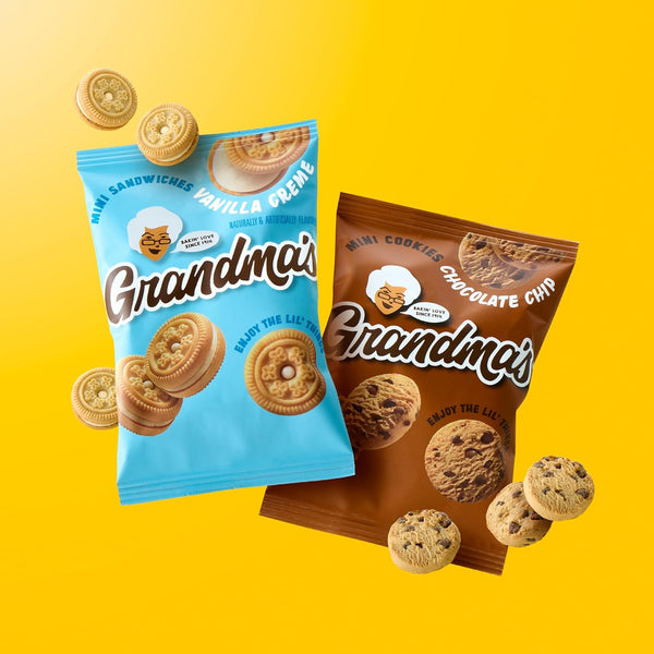 Variety Pack of Grandma's Cookies, 30 Count, Perfect for Snacking